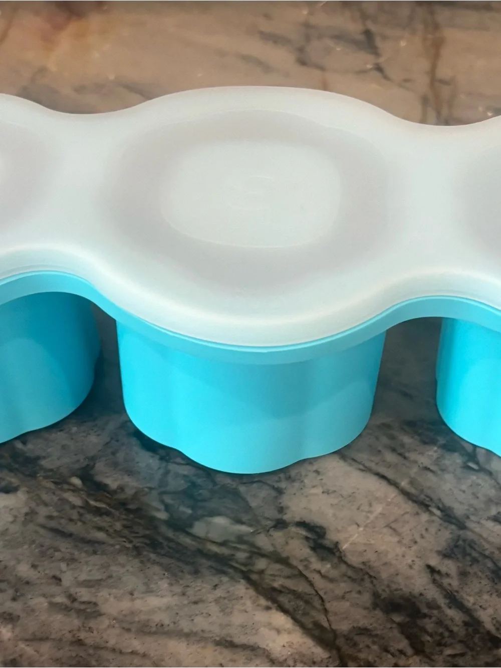 Blue Silicone cylinder Ice Mold for Stanley 40 oz Cups